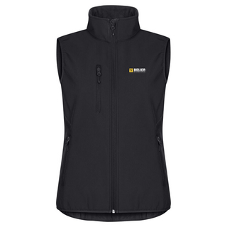 CLASSIC SOFTSHELL VÄST DAM SVART